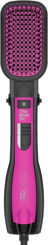 Photo 1 of Conair The Knot Dr. All-in-One Smoothing Dryer Brush, Hair Dryer & Hot Air Brush
