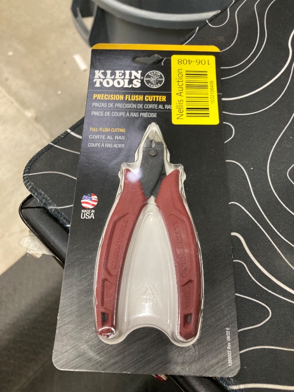 Photo 1 of Klein Tools D275-5 Diagonal Flush Cutters, Micro Wire Cutters, Ultra-Slim Precision Flush Cutter for Work in Confined Areas, 5-Inch PLIERS