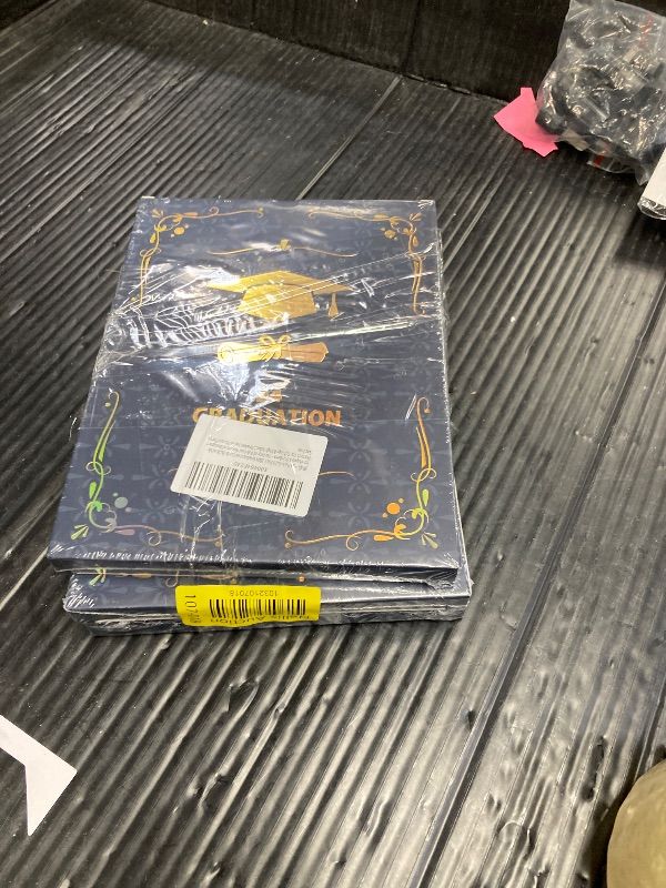 Photo 1 of 24 Pack Gold Foil 2024 Graduation Cards Bulk with Envelopes & Stickers - Variety of 6 Artist-Rendered Designs - Perfect for College & High School Graduation Gifts and Party Supplies.