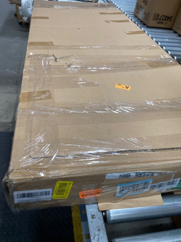 Photo 1 of SPTZQURY Round Clothing Rack, Commercial Floor Standing Clothes Hanging Rack, Oval Iron Clothing Hanging Rack, for Bedrooms Hanging Apparel, Boutiques Display, Laundry Room (Black)