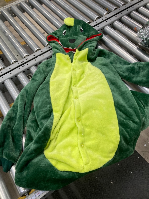 Photo 4 of 



COWIN
Funsmile Dinosaur Onesies Animal Women/Men Pajamas Adult Costume Cosplay Sleepwear Unisex Onesie for Home Christmas Halloween Size Small ***(OPEN PACKAGE WITH 2 SMALL FAINT SPOTS)***