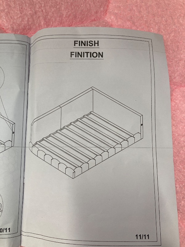 Photo 2 of ***MISSING BOX 2 OF 2***Full Size Daybed with USB Ports and LED Light, Teddy Upholstered Full Platform Bed Frame with Wood Slats, Full Size Sofa Bed for Living Room Bedroom (Pink)  ***(MISSING BOX 2, EXACT STOCK PHOTO FOR BOX 1 NOT AVAILABLE, PHOTO BOX 1 