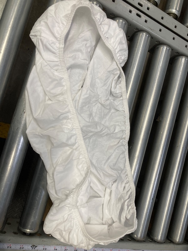 Photo 1 of Burts Bees Baby Bassinet Sheet, Infant Fitted BEESNUG Cover, 100% Organic Cotton, Soft Unisex Newborn Essentials for All Standard Oval or Rectangle Bassinet Bed Pads or Mattresses - 15x33 inches 