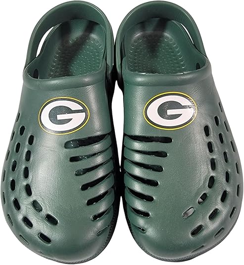 Photo 1 of ** see notes** FOCO NFL Unisex-Adult Team Logo Solid Clogs with Heel Strap Comfortable Water Slip on Shoes
