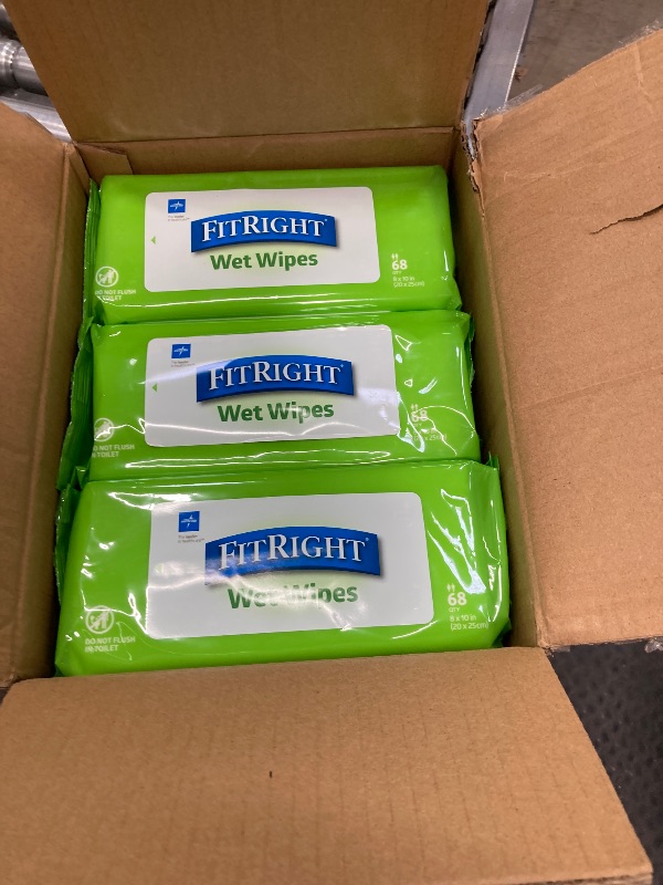 Photo 1 of Aloetouch Personal Scented Cleansing Wipes 24 packs of 68 