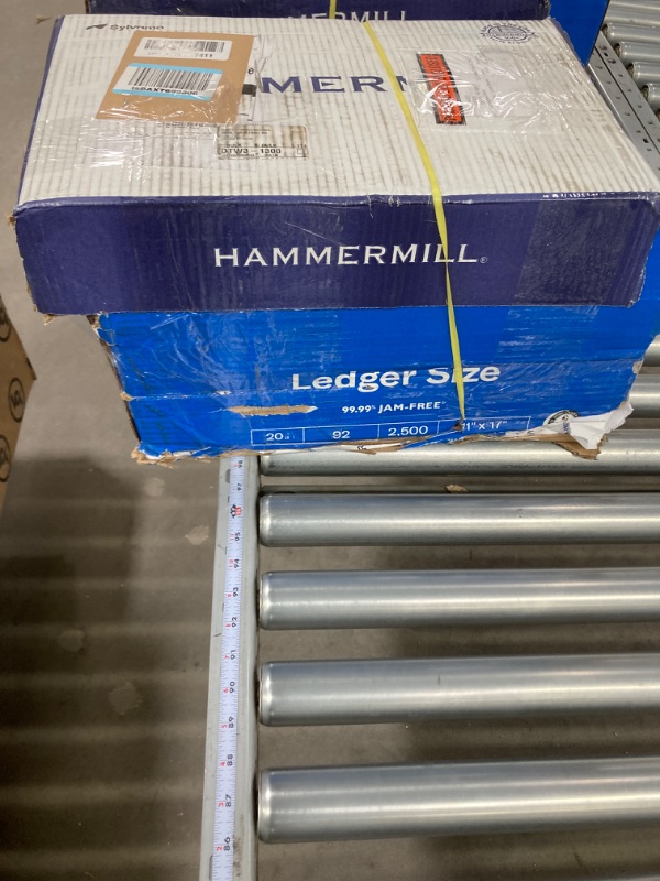 Photo 2 of hammermill ledger size 2,500 sheets