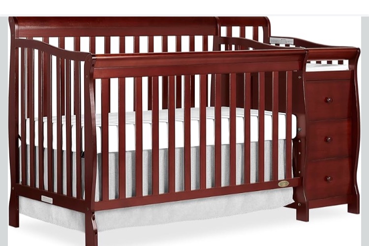 Photo 1 of Brody 5 in 1 convertible crib with changer