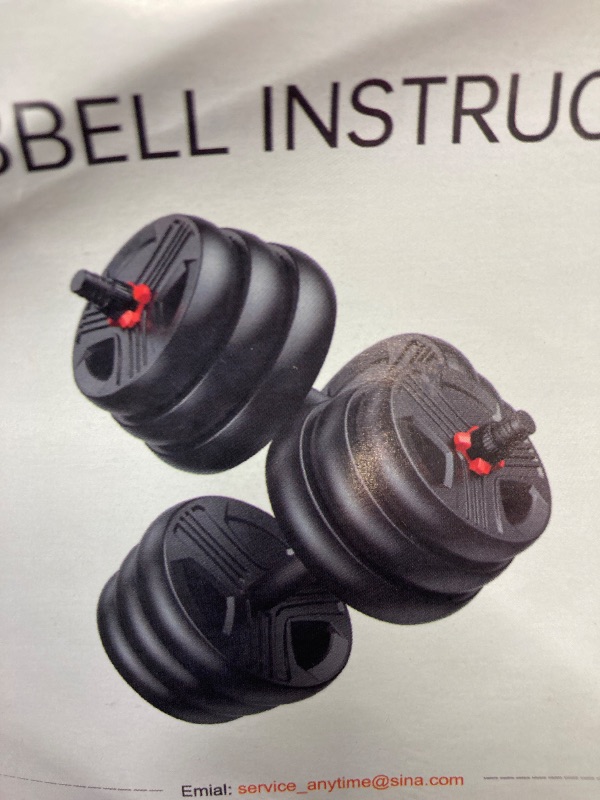 Photo 1 of 2 in 1 dumbbell set