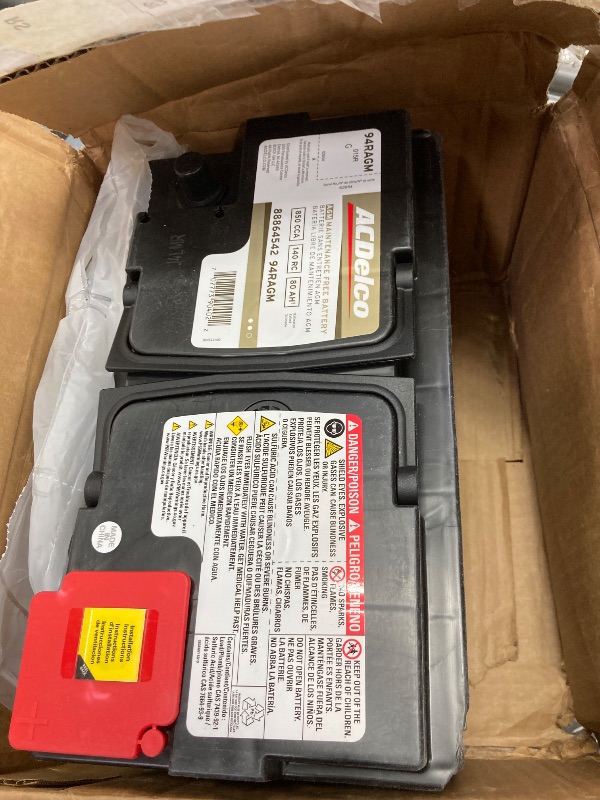 Photo 1 of ACDelco Gold 94RAGM (88864542) 36 Month Warranty AGM BCI Group 94R Battery