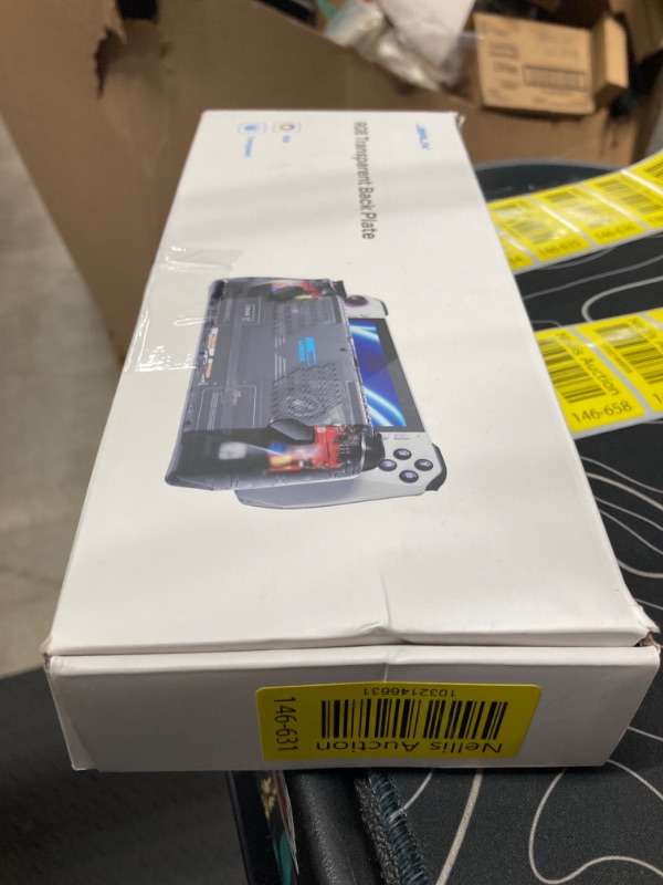 Photo 1 of JSAUX RGB Transparent Back Plate for ROG Ally (Not Compatible with ROG Ally X 2024), ROG Ally Case Accessories DIY Clear Edition Replacement Shell Compatible with ASUS ROG Ally - PC0110