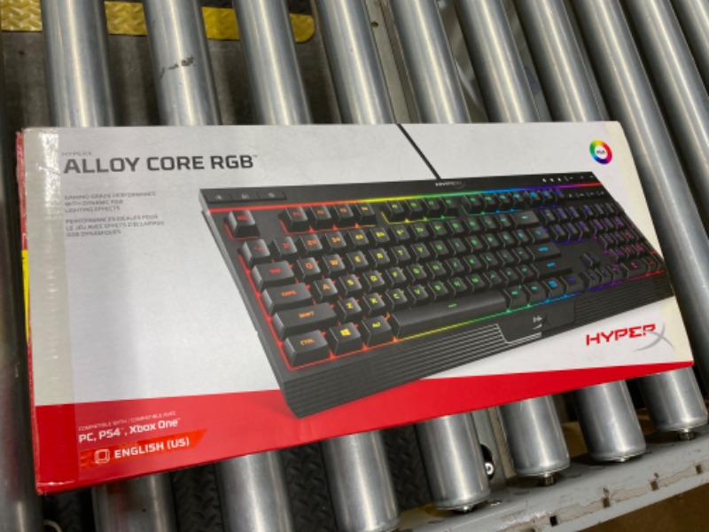 Photo 4 of ***DUSTY**HyperX Alloy Core RGB Gaming Keyboard