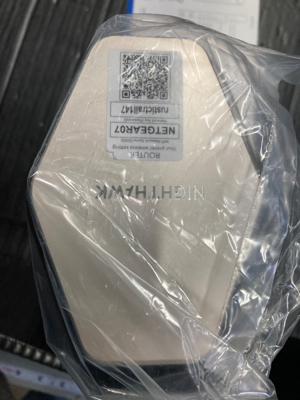 Photo 1 of NETGEAR Nighthawk Tri-Band WiFi 7 Router (RS600) - Security Features, BE18000 Wireless Speed (up to 18Gbps) – 10 Gig Internet Port - Covers up to 3,300 sq. ft., 150 Devices