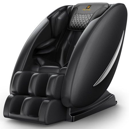 Photo 4 of  Massage Chair Recliner Neck Massager with Zero Gravity Heating and Bluetooth Functions (Black)
