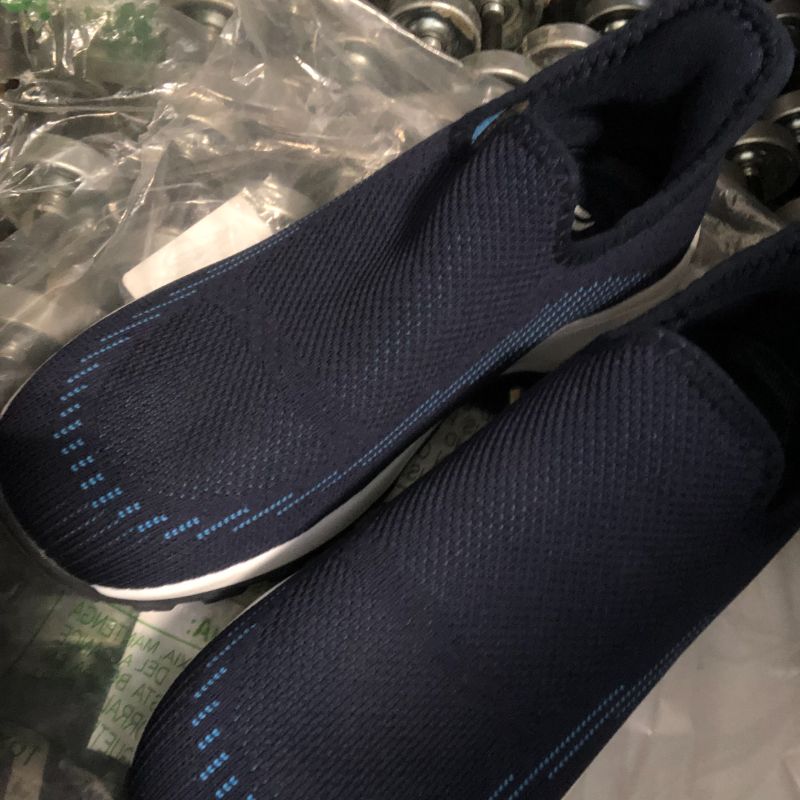 Photo 3 of ***USED***STQ Slip on Plantar Fasciitis Shoes Women Hands-Free Non Slip Walking Sneakers Orthopedic Diabetic Nurse Shoes for Pregnancy, Pain Relief Navy Teal 7