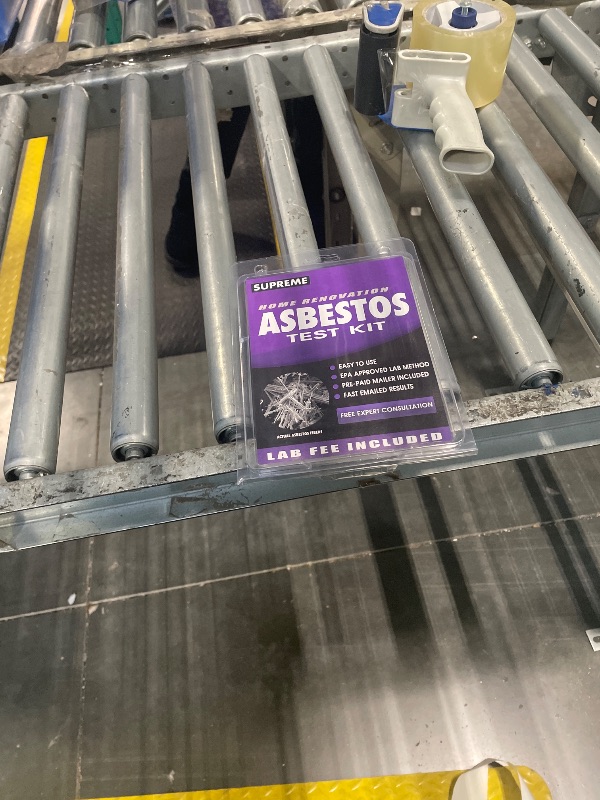 Photo 2 of Asbestos Test Kit - Includes Asbestos Test Kit Lab Analysis, Pre-Paid Return Mailer, Fast Emailed Asbestos Test Results in 1 Week (5 Business Days) and Expert Asbestos Test Kit Consultation