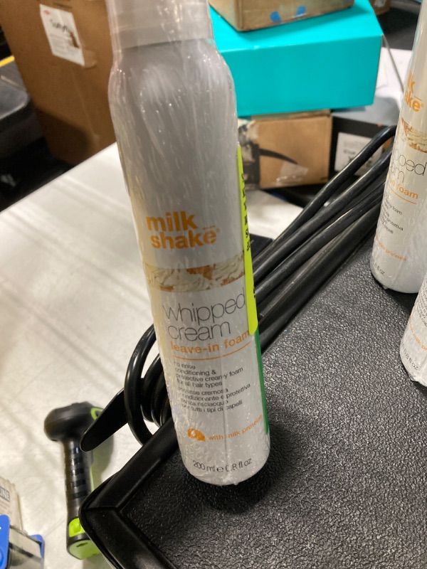 Photo 1 of milk_shake Leave-In Whipped Cream - Conditioning No Rinse Hair Moisturizer Foam | For All Hair Types | Provides Softness and Manageability | 6.8 fl oz (200 ml)