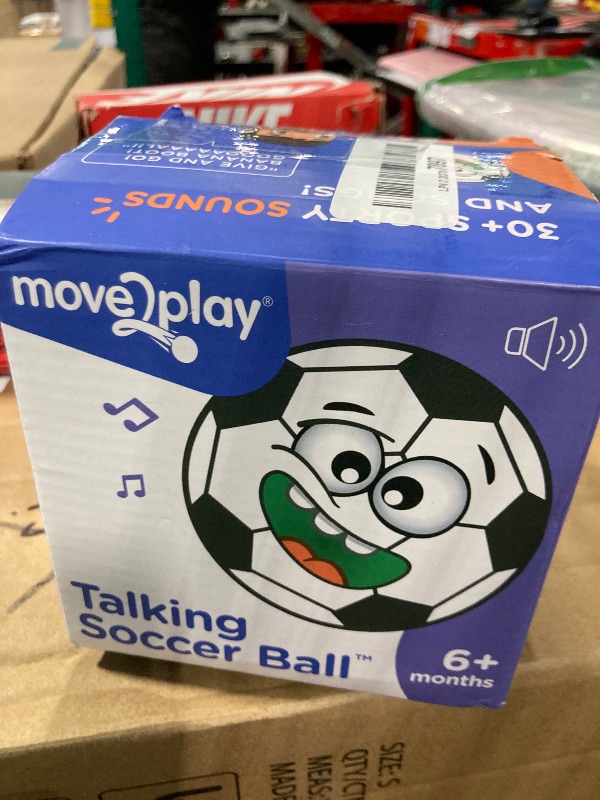 Photo 2 of ***USED***Move2Play, Hilariously Interactive Toy Soccer Ball with Music and Sound Effects, Ball for Toddlers, Birthday Gift For Boys and Girls 1, 2, 3+ Years Old