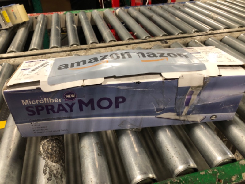 Photo 1 of ***USED***Microfiber Spray Mops for Floor Cleaning - SEVENMAX Floor Mop with 3 Washable Pads fit for Swiffer Powermop Dry Wet Mop for Wood Laminate Tile Ceramic Vinyl Flat Dust Mop for Hardwood Floor Cleaning