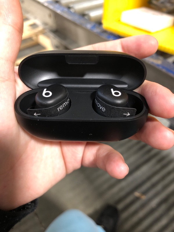 Photo 3 of Beats Solo Buds - Wireless Bluetooth Earbuds 18 Hours of Battery Life Apple and Android Compatibility Built-in Microphone - Matte Black