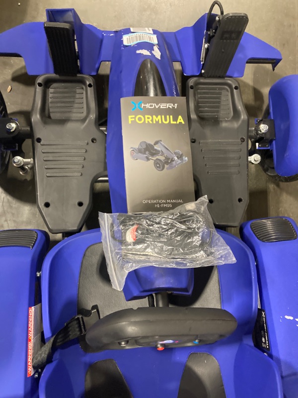 Photo 5 of ***USED****Hover-1 Formula Go Kart, 15MPH Top Speed, 15 Mile Range, 700W Brushless Motor, LED Display, 10" Pneumatic Tires Electric Go Kart, Certified & Tested - Safe for Kids, Teens, & Adults