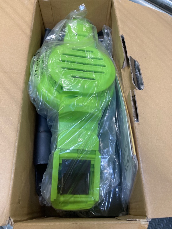 Photo 1 of Anykit Leaf Blower, Cordless Leaf Blower with Battery and Charger, 20V Electric Leaf Blower Cordless, 2 Speed Modes, Handheld Lightweight Blower for Blowing Patio/Driveway (Green)