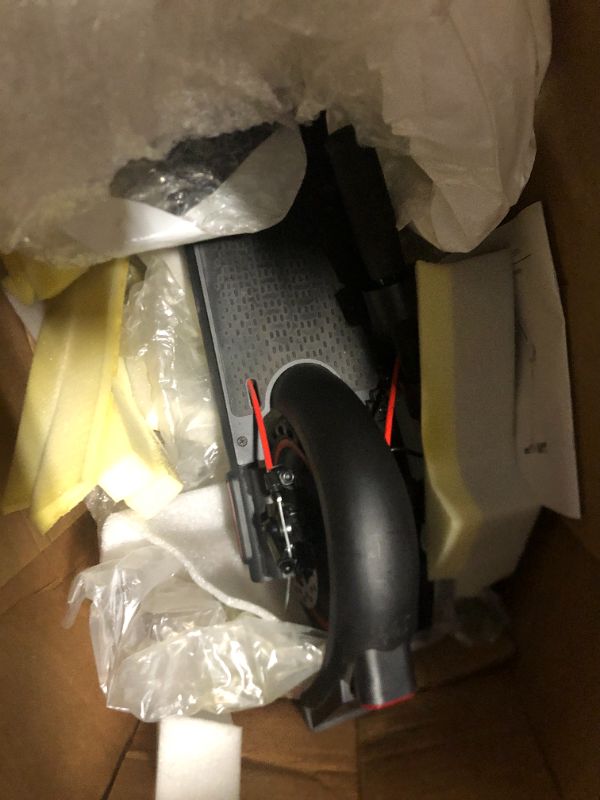 Photo 1 of 5TH WHEEL V30PRO Electric Scooter with Turn Signals - 19.9 Miles Range & 18 MPH, 350W Motor, 10" Inner-Support Tires, Dual Braking System and Cruise Control, Foldable Electric Scooter for Adults