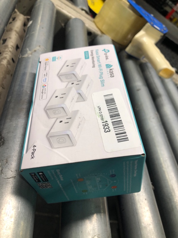 Photo 1 of Kasa Smart Plug Mini 15A, Apple HomeKit Supported, Smart Outlet Works with Siri, Alexa & Google Home, UL Certified, App Control, Scheduling, Timer, 2.4G WiFi Only, 4 Count (Pack of 1) (EP25P4), White