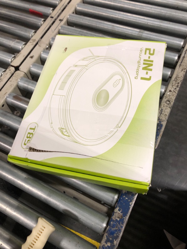 Photo 1 of Robot Vacuum and Mop Combo, 2 in 1 Mopping Robotic Vacuum with App/Bluetooth/Voice, Schedule, 3200Pa Max Suction, Slim Self-Charging Robot Vacuum Cleaner, Ideal for Pet Hair, Hard Floor, Carpet