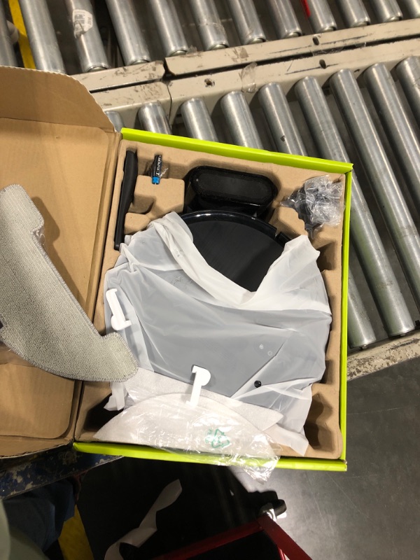 Photo 1 of Robot Vacuum and Mop Combo, 2 in 1 Mopping Robotic Vacuum with App/Bluetooth/Voice, Schedule, 3200Pa Max Suction, Slim Self-Charging Robot Vacuum Cleaner, Ideal for Pet Hair, Hard Floor, Carpet