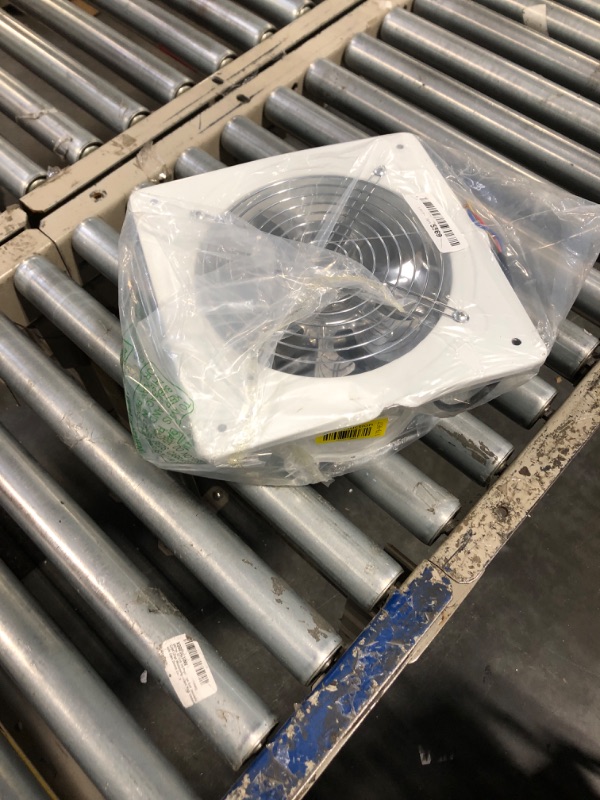 Photo 2 of *FOR PARTS ONLY*
RLOZUI 8 inch Exhaust Fan, 735CFM Wall Mounted Vent Fans, Ventilation Blower for Ceiling Bathroom Attic Window Basement Ventilation Fan, 110V 80W