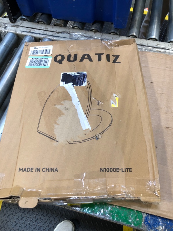 Photo 1 of AQUATIZ Elongated Toilet seat with Buit-in Night Light,Oval Toilet Seat with Soft Slow Close,Oblong Toilet Seat Plastic Replacement