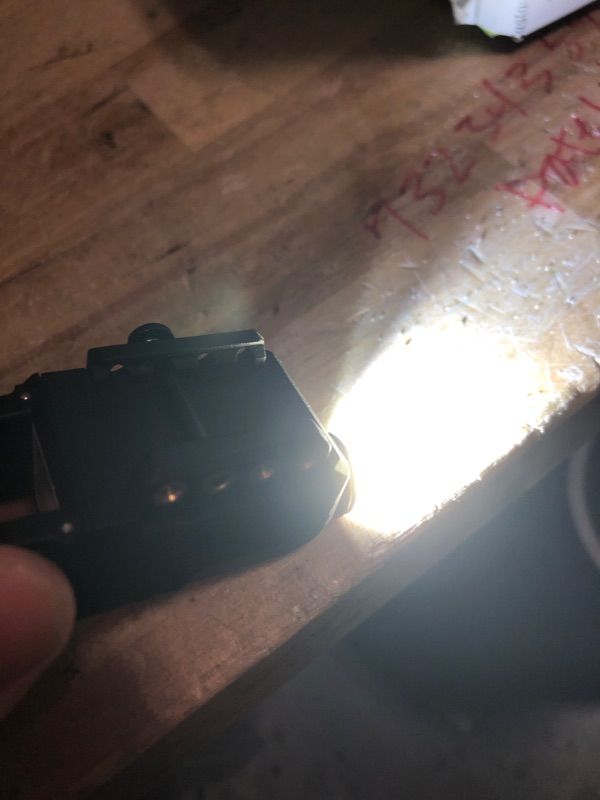 Photo 3 of AUCLAYTEC Pistol Light Laser Combo with USB-C Charging, 500 Lumen Green Beam Sight Tactical Flashlight for Subcompact Compact Glock and Picatinny Rail