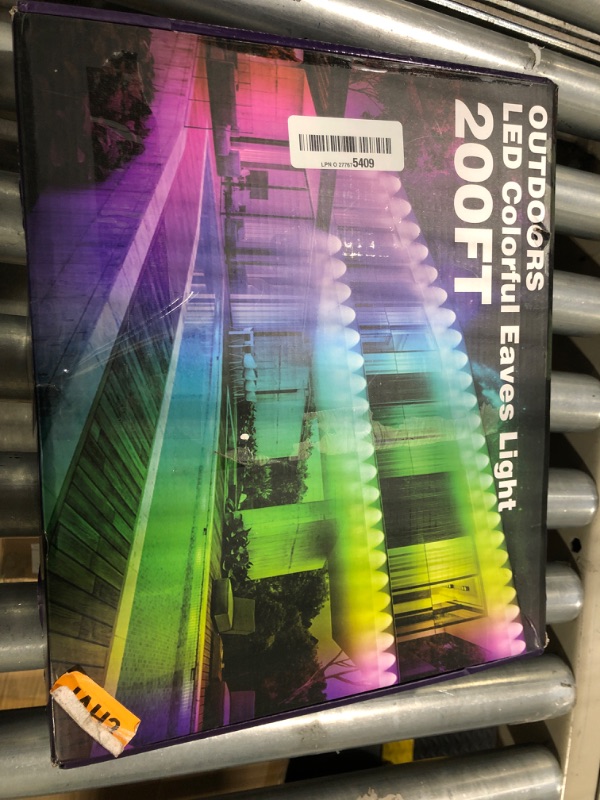 Photo 1 of Q QINGCHEN RGBW LED Module Light UL Listed RGB+White 72pcs 108ft with Voice APP Remote Control for Permanent Outdoor Eave roof Perimeter Storefront Waterproof (Power Supply and Controller Included)
