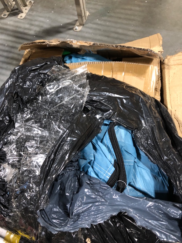 Photo 1 of LVAOSTT Paint Booth Inflatable Paint Booth Portable Spray Booth Tent with Blower Air Filter System for DIY Spray Car Truck Motorcycle Garage Furniture Part Painting, 13x11x8.2FT