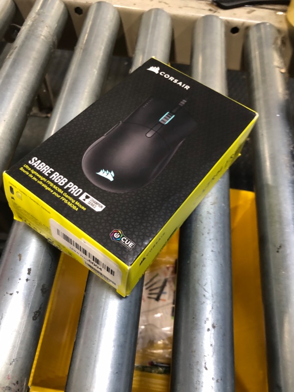 Photo 2 of ***Not the same***
CORSAIR Sabre RGB PRO Champion Series FPS/MOBA Gaming Mouse - Ergonomic Shape for Esports and Competitive Play - Ultra-Lightweight 74g - Flexible Paracord Cable