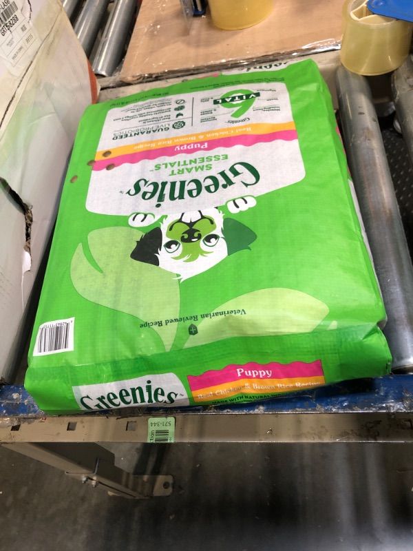 Photo 1 of ***USED***Greenies Smart Essentials Puppy High Protein Dry Dog Food Real Chicken & Brown Rice Recipe, 13.5 lb. Bag