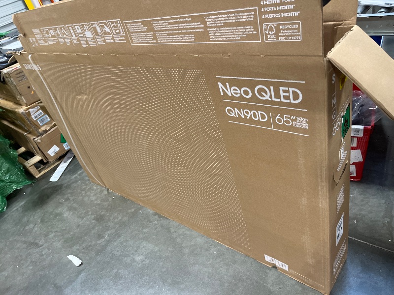 Photo 1 of SAMSUNG 65-Inch Class QLED 4K QN90D Series Neo Quantum HDR+ Smart TV w/Dolby Atmos, Object Tracking Sound+, Motion Xcelerator, Real Depth Enhancer Pro, Alexa Built-in (QN65QN90D, 2024 Model)