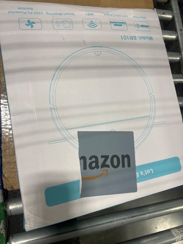 Photo 1 of MAMNV Robot Vacuum and Mop Combo, WiFi/App, Robotic Vacuum Cleaner with Schedule, 2 in 1 Mopping Robot Vacuum with Watertank and Dustbin, Self-Charging, Slim, Ideal for Hard Floor, Pet Hair, Carpet