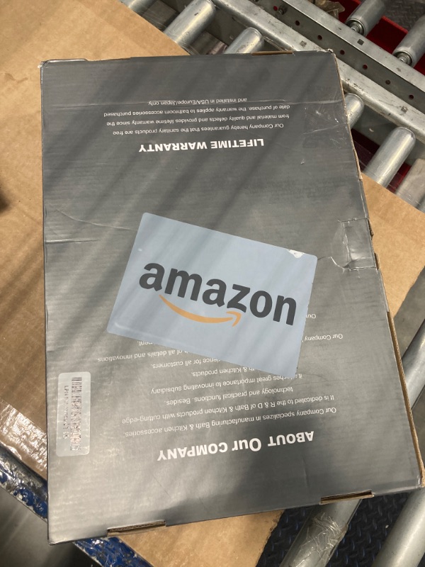 Photo 1 of KZH Kitchen Faucet with Pull Down Sprayer Commercial Single Handle Stainless Steel Two Spout Kitchen Sink Faucet with LED Light,Deck Plate,Brushed Nickel