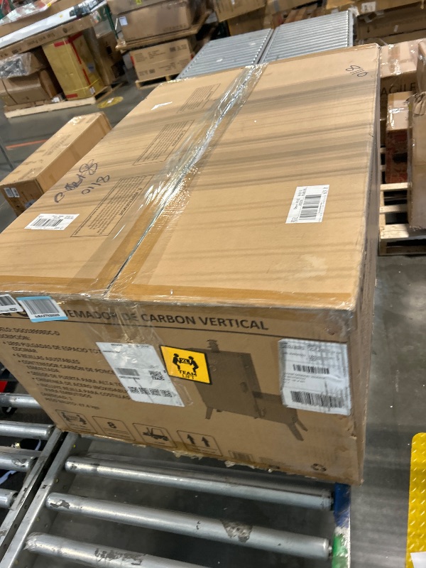 Photo 1 of Dyna-Glo DGO1890BDC-D Wide Body Vertical Offset Charcoal Smoker,Black