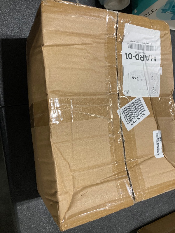 Photo 1 of HYBRIDEAS 3-Pack Clear Stackable Storage Bins with Lids Magnetic Doors Open Front Foldable Folding Plastic Craft Containers Large Closet Organizers Box for Bedrooms Living Rooms Study Kids' Toys 24 QT