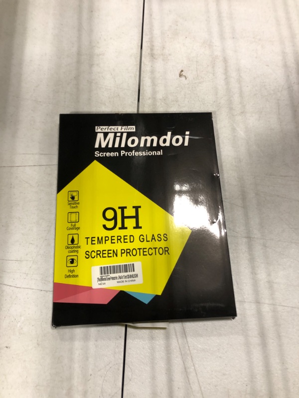 Photo 1 of Milomdoi 3 Pack Screen Protector for iPad Air 13 Inch 2024 6th Generation with Easy Installation Frame, 9H Tempered Glass, Case Friendly, Suitable for Face ID Apple Pencil, Anti Scratch