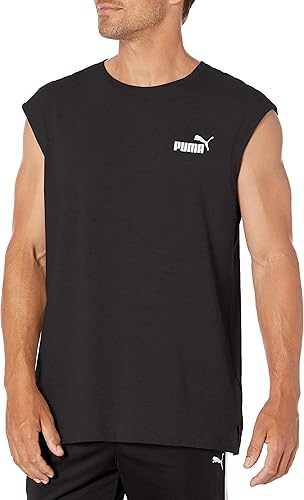 Photo 1 of ***Blue** PUMA Men's Essentials Sleeveless Tee (Available in Big & Tall), Zen Blue