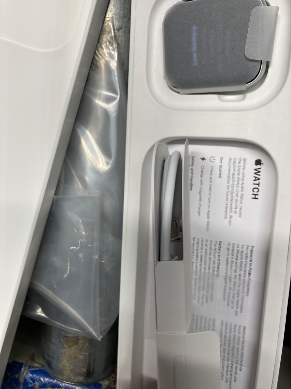 Photo 3 of ***NEW PRODUCT, OPENED FOR INSPECTION**** Apple Watch SE (2nd Gen) [GPS 40mm] Smartwatch with Aluminum Case with Silver Sport Loop. Fitness and Sleep Tracker