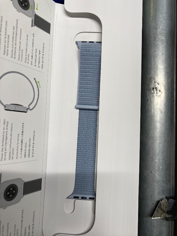 Photo 1 of ***NEW PRODUCT, OPENED FOR INSPECTION**** Apple Watch SE (2nd Gen) [GPS 40mm] Smartwatch with Aluminum Case with Silver Sport Loop. Fitness and Sleep Tracker