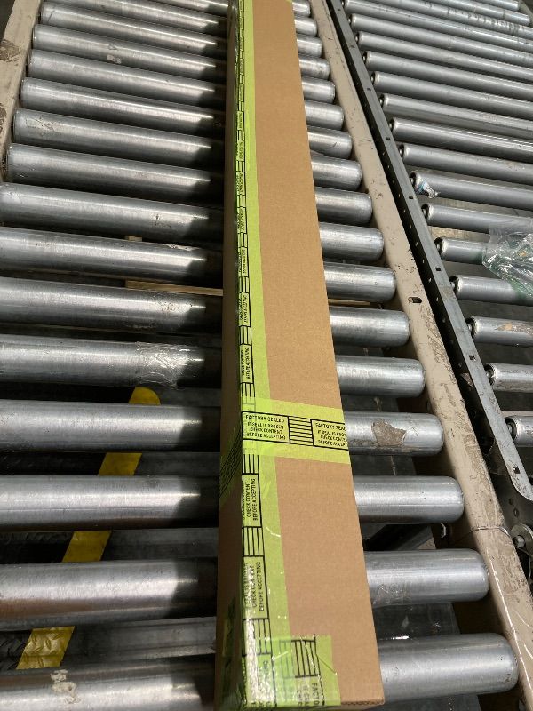 Photo 1 of 3/4 Inch Diameter Window Curtain Rods,66 to 120 Inches Adjustable Decorative Single Curtain Rod Set, Silver