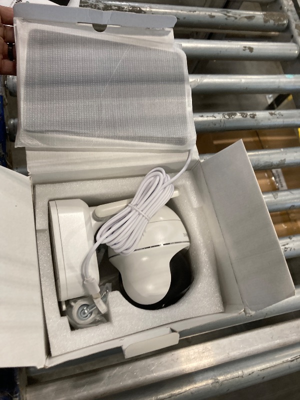 Photo 1 of ZUMIMALL 5MP Security Cameras Wireless Outdoor, Solar Security Camera Outdoor with 360° PTZ, Battery Powered Camera for Home Security Outside, Color Night Vision/2.4G WiFi/2-Way Talk/IP66/AI Detection