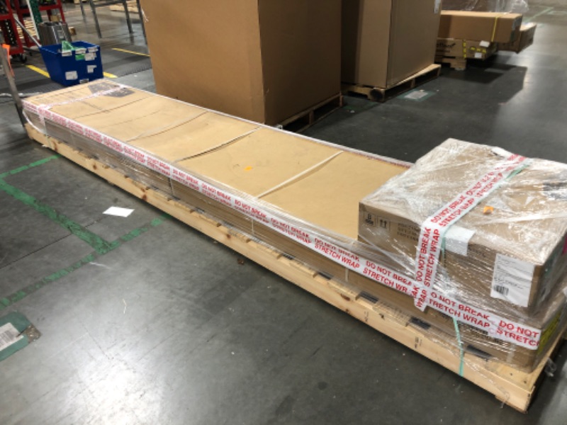 Photo 1 of ***LARGE TRUCK NEEDED/SEALED***Hathaway Merlot 12 Ft Shuffleboard Table for Family Arcade Game Room - with Lacquer Coated Playfield, Built-in Scorer & Cabinet, Climate Adjusters, Leg Levelers, 8 Pucks, Brush & Wax - Walnut Finish (2 BOXES)