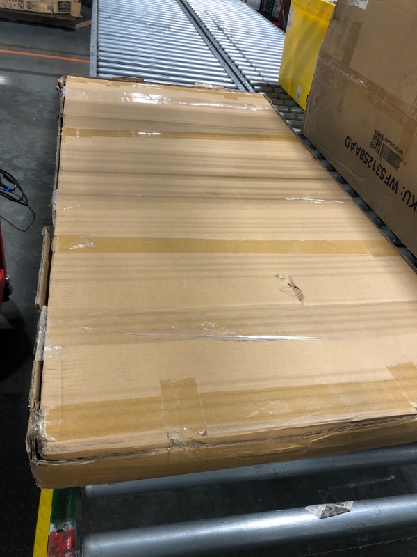 Photo 1 of Art3d 2 Wood Slat Acoustic Panels for Wall and Ceiling - 3D Fluted Sound Absorbing Panel with Wood Finish - Walnut