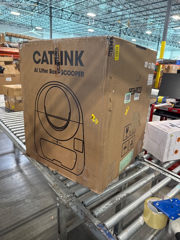 Photo 1 of CATLINK Self Cleaning Cat Litter Box, Automatic Cat Litter Box, Double Odor Removal, Cat Litter Box for Cats from 3.5 pounds to 22 pounds (Young Version)